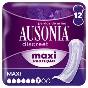Pensos Incontinência Discreet Plus Maxi Noite Ausonia Discreet