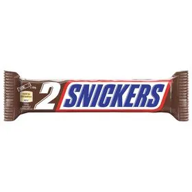 Snack de Chocolate com Amendoim e Caramelo Snickers