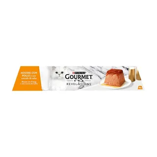 Comida Húmida para Gato Revelations Mousse com Frango Purina Gourmet