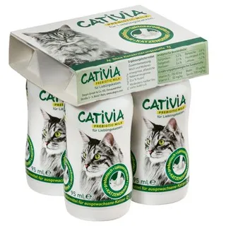 Cativia leite para gatos 4 x 95 ml