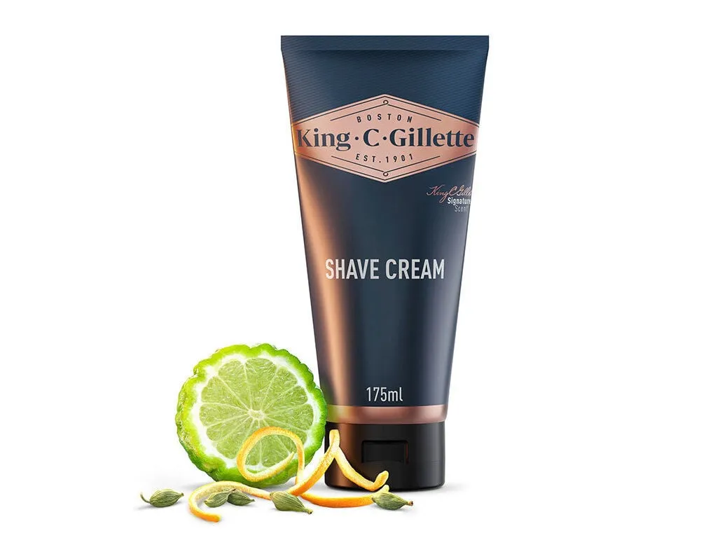 Creme barbear KING C Gillette 175 ml