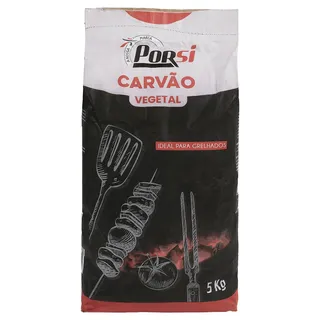 Carvão Vegetal 5kg Por Si PorSi