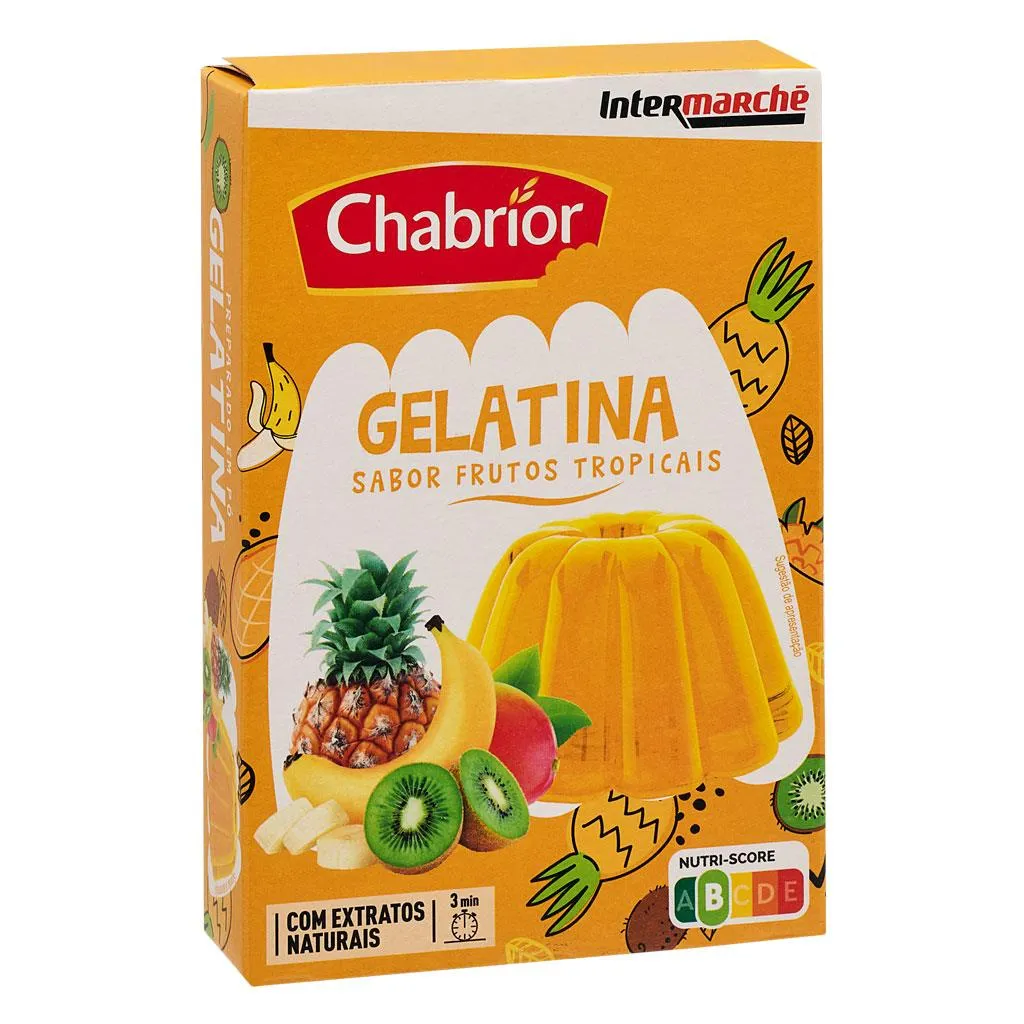 Gelatina Frutos Tropicais 2 X 67g