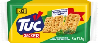 Bolachas Cracker Tuc com Ervas Aromáticas