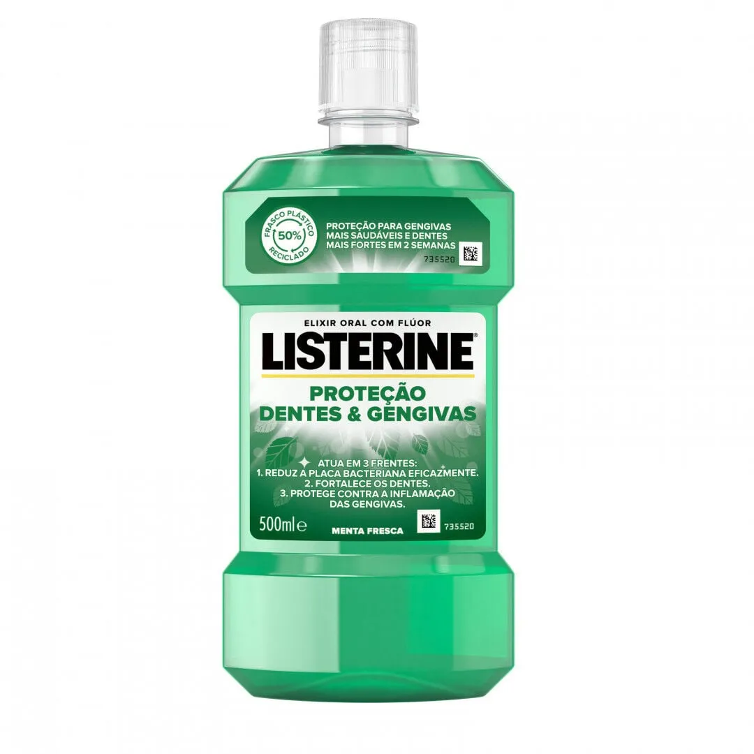 Elixir Proteção Dentes e Gengivas Menta Fresca