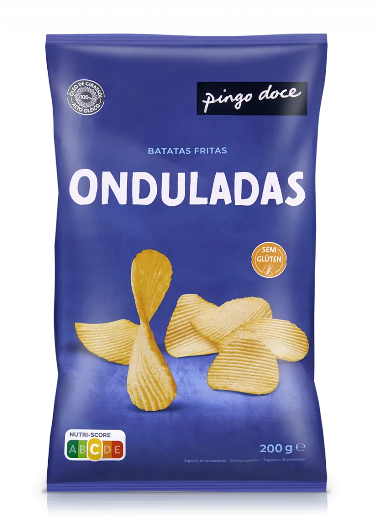 Batatas Fritas Onduladas Original