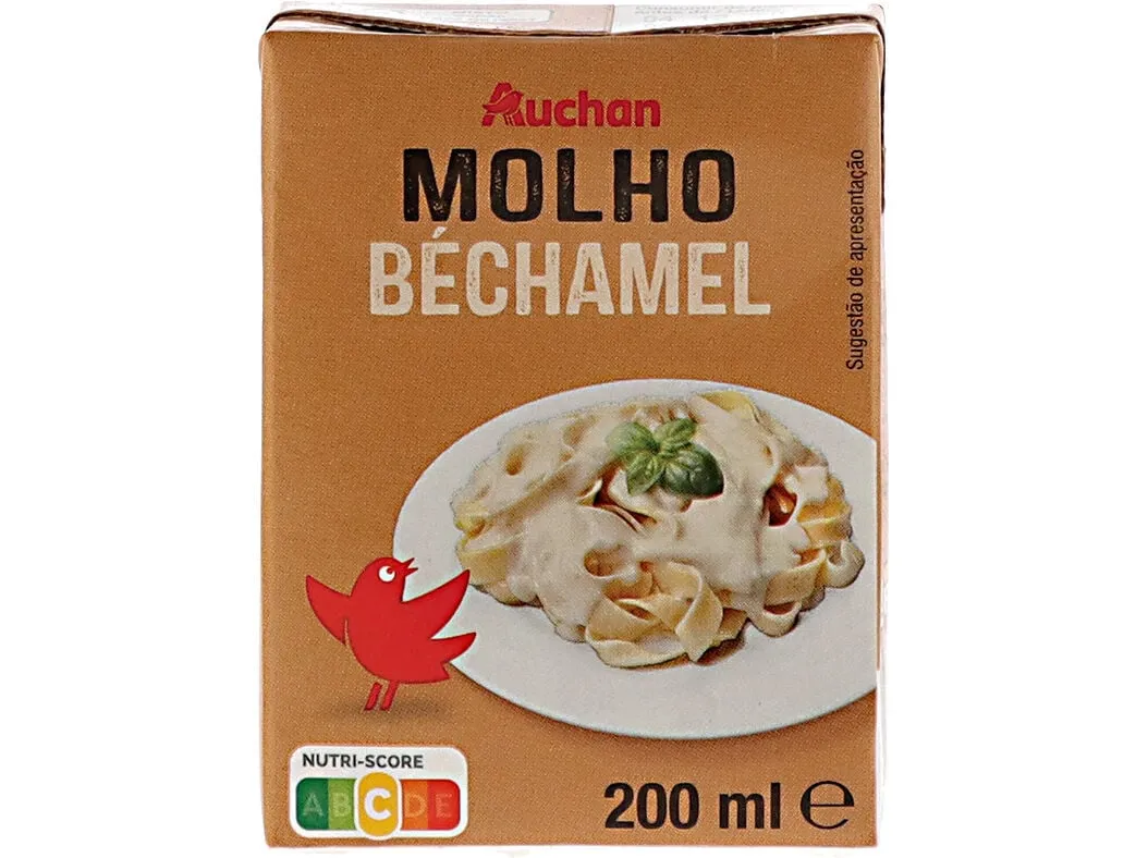 Molho béchamel Auchan 200 ml