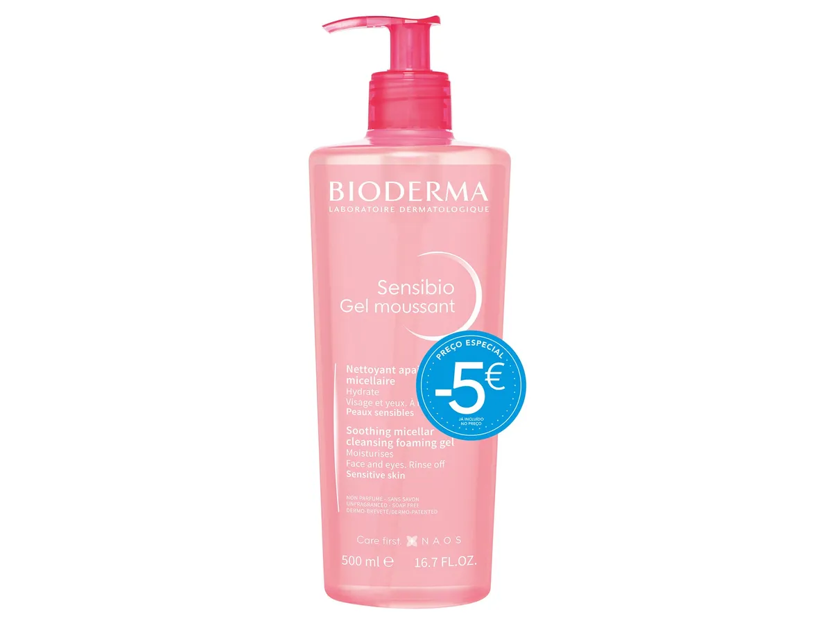 Gel moussant Bioderma sensibio 500 ml