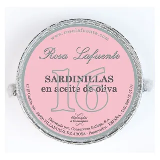 Petinga em Azeite 16 unidades 84g Rosa Lafuente