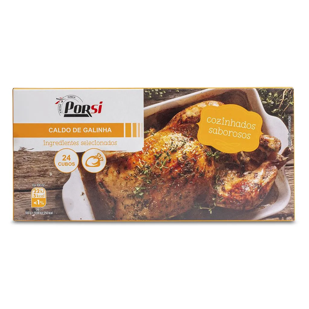 Caldo Galinha 24 Cubos 240g