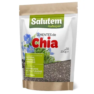 Sementes de chia, 200g Salutem
