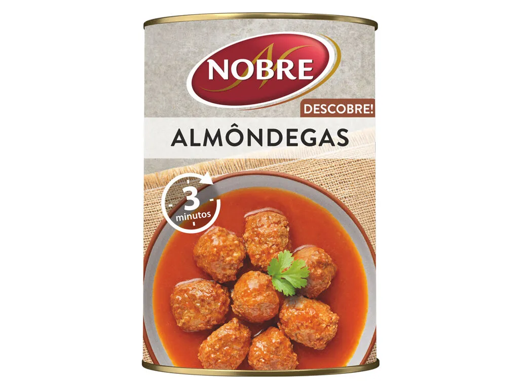 Almôndegas Nobre lata 420 g