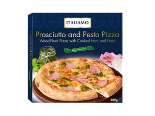 ITALIAMO Pizza de Fiambre e Pesto