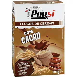 Flocos de Cereais Chocolate 300g PorSi