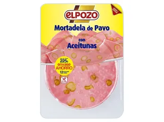 Mortadela peru azeitonas Elpozo 225 g