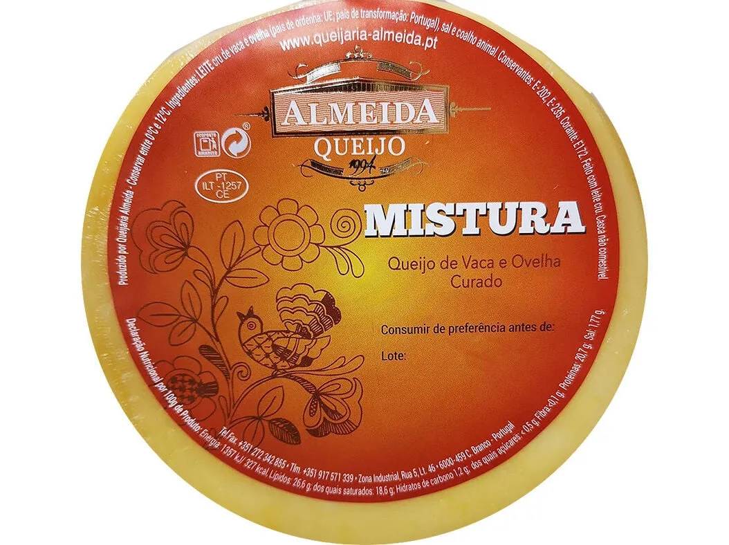 Queijo Almeida mistura curado kg