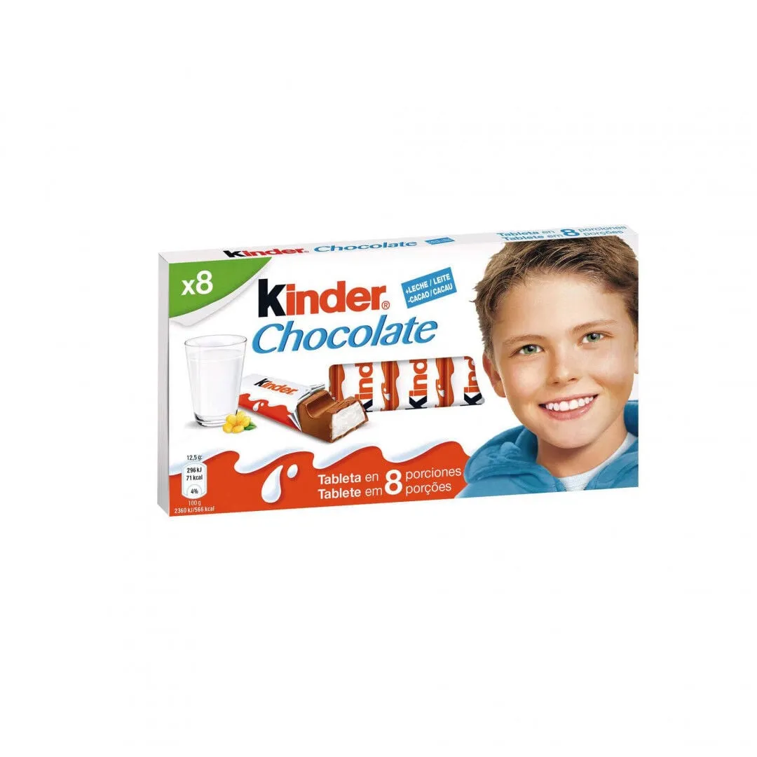 Barrinhas de Chocolate Kinder