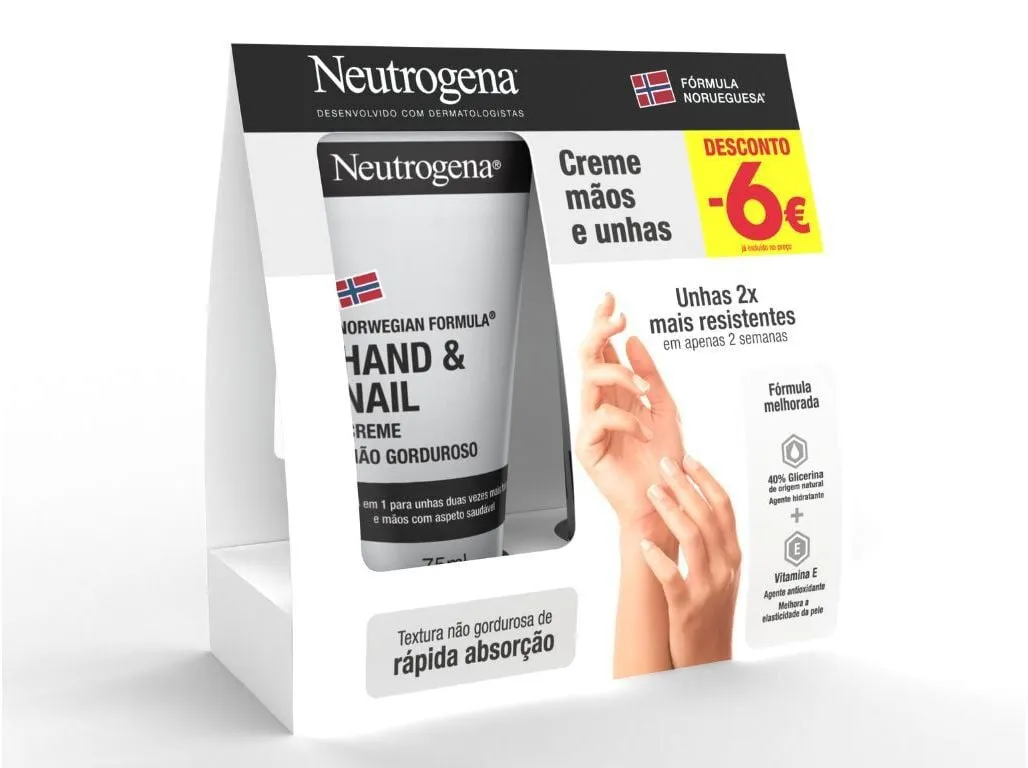Creme mãos e unhas Neutrogena pack 2*75 ml