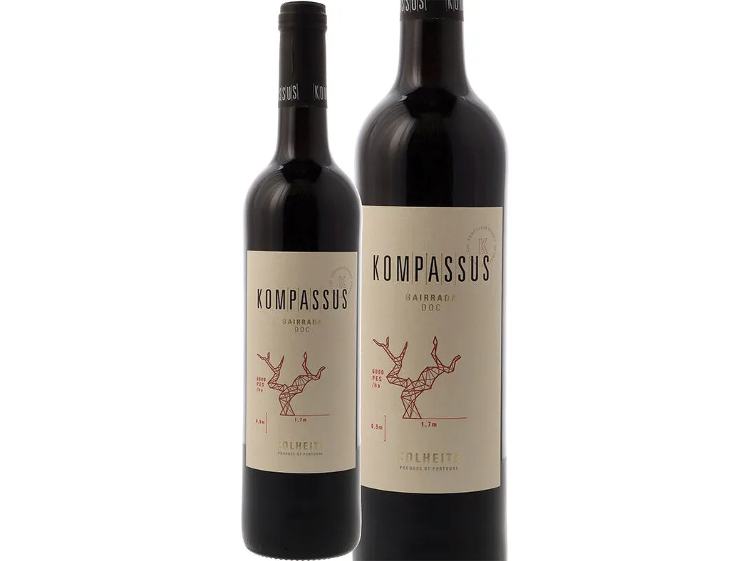 Vinho tinto Kompassus bairrada 0,75 L