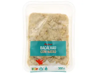 Bacalhau com natas Auchan 300 g