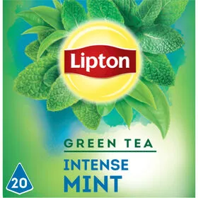 Chá Verde e Menta Pyramid Saquetas Lipton