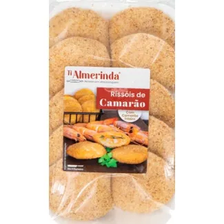 Rissóis de Camarão 10 Unidades embalagem 500 g - Ti Almerinda