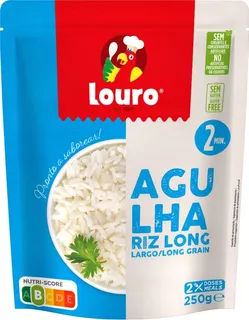 Arroz Louro pronto a comer Agulha 250 g