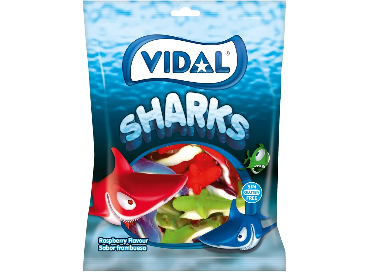 Gomas Vidal tubaroes 90 g