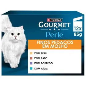 Comida Húmida para Gato Adulto Saquetas Purina Gourmet Perle