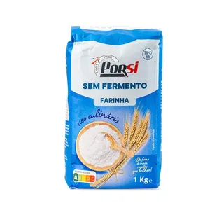 Farinha de Trigo Tipo 55 - sem Fermento 1 kg PorSi