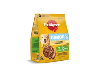 ração para cão pedigree júnior 3kg