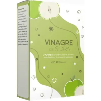 Vinagre de Sidra embalagem 60 unidades - Farmanos