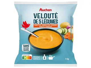 Creme 5 legumes Auchan 1 kg