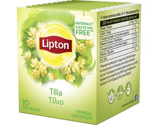 Infusão Lipton tilia 10 saquetas