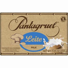 Tablete de Chocolate de Leite Culinária sem Glúten Pantagruel