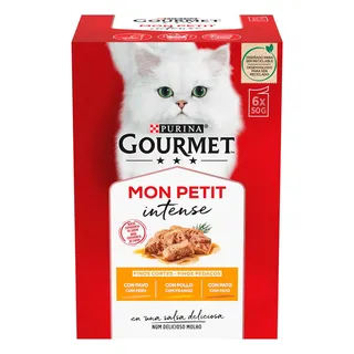 Comida húmida para gato seleção de aves Purina Gourmet