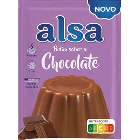 Preparado para Pudim Chocolate Alsa
