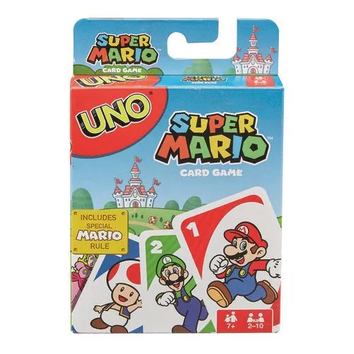 Jogo de Cartas UNO Super Mario Bros