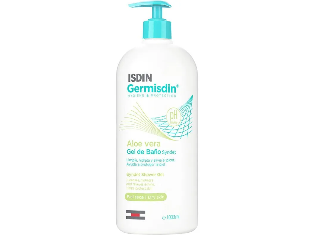 Gel Isdin banho germisdin aloé vera 1 L