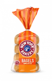 Bagels com Sementes New York Bakery