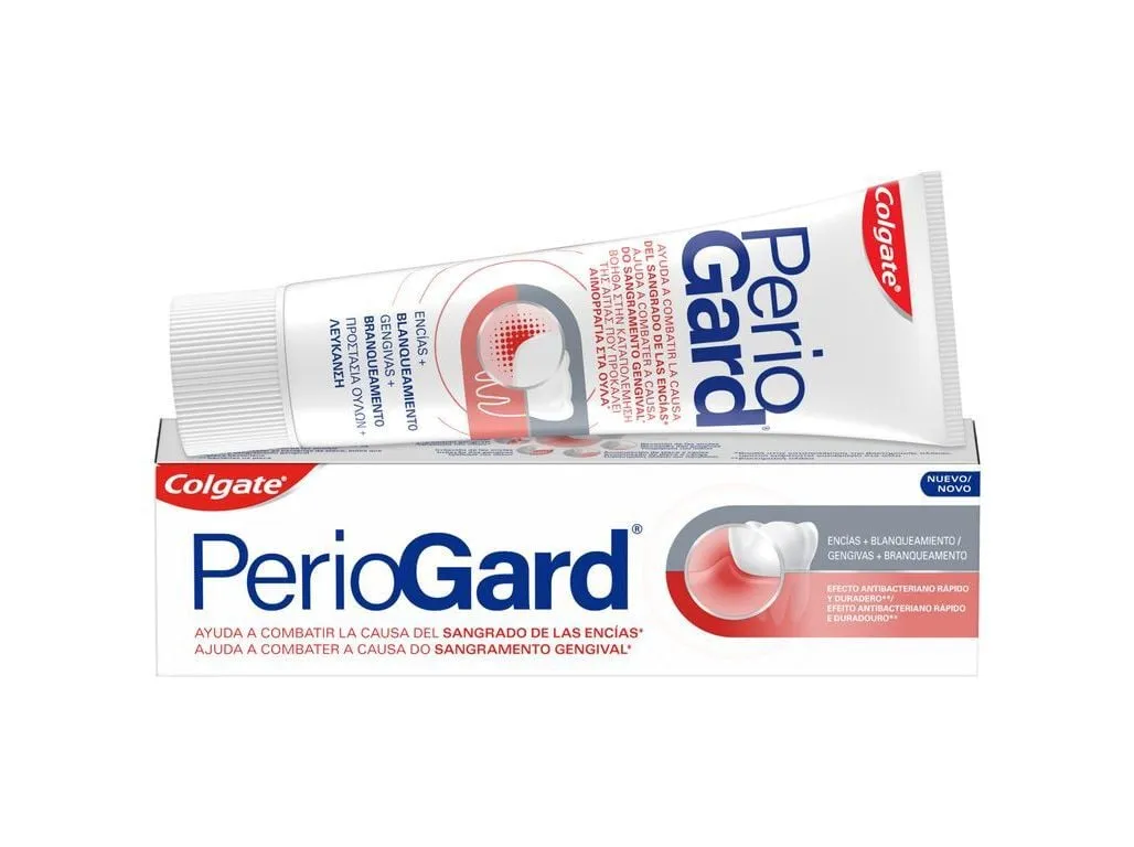 Pasta de dentes gengivas branqueadora Periogard 75 ml