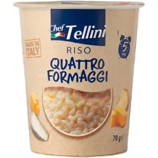 Risoto 4 Queijos embalagem 70 g - Chef Tellini