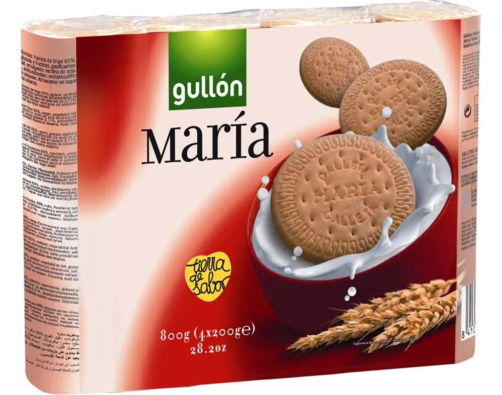 Bolacha Gullon maria leche 4 x 200 g