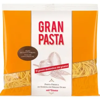 Spaghetti embalagem 250 g - Gran Pasta
