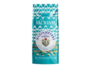 Bolachas marinheiras Nacional chia sem sal 200 g
