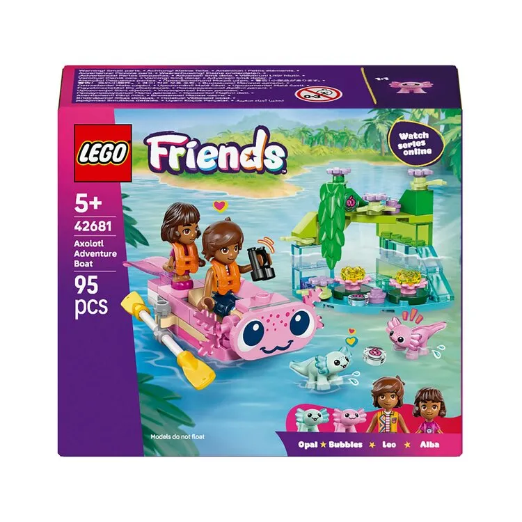 LEGO BARCO AVENTURA AXOLOTE 42681