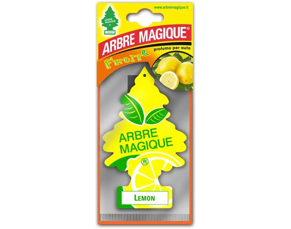 Ambientador automóvel Arbre Magique limão