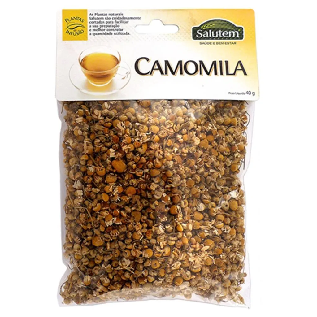 Chá de plantas camomila, 40g