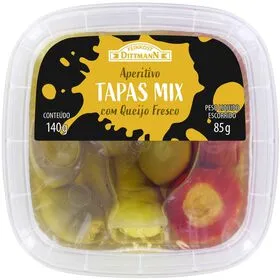 Mix Tapas com Queijo Fresco Dittmann