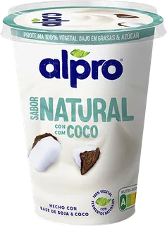 Vegegurte de Soja e Coco Natural Alpro